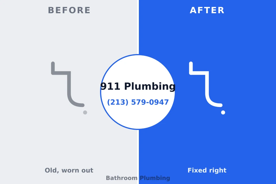 Before and after: plumbing repair Picture Rocks, AZ